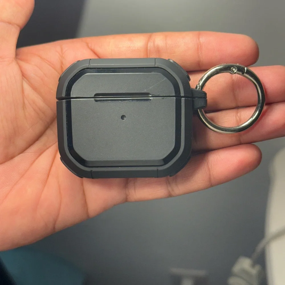Eggshell Air pods 3 Protective Case - Black